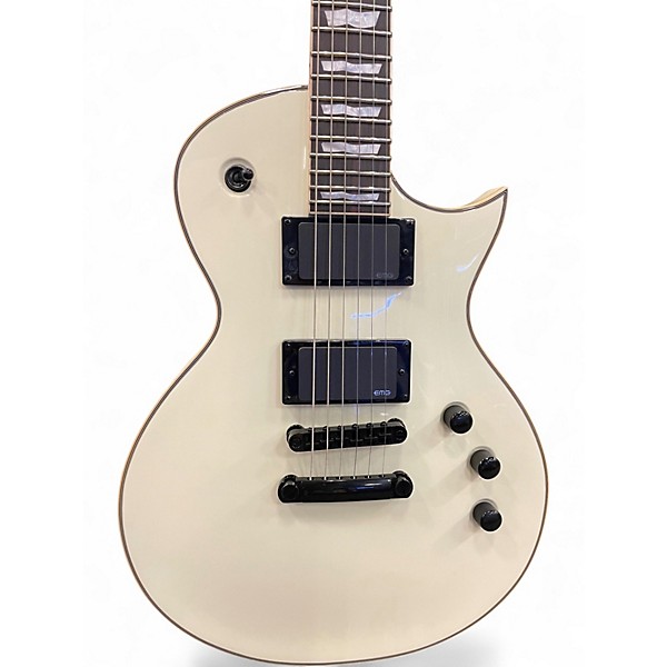 Used ESP LTD EC401 Alpine White Solid Body Electric Guitar