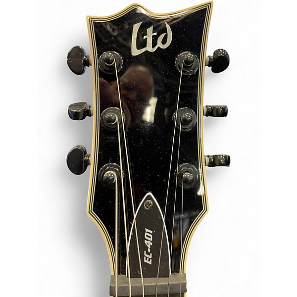 Used ESP LTD EC401 Alpine White Solid Body Electric Guitar