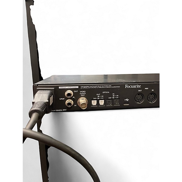 Used Focusrite Scarlett 18i20 Gen 3 Audio Interface