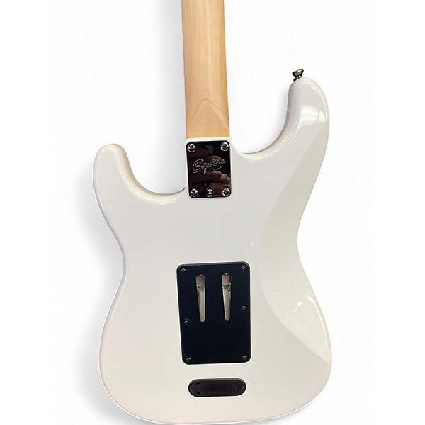 Used Squier Contemporary Stratocaster Classic White Solid Body Electric Guitar