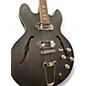 Used Epiphone CASINO WORN Flat Black Hollow Body Electric Guitar thumbnail