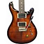 Used PRS SE Custom 24 Black Gold Sunburst Solid Body Electric Guitar