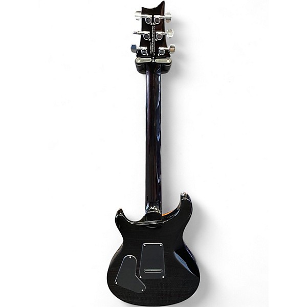 Used PRS SE Custom 24 Black Gold Sunburst Solid Body Electric Guitar