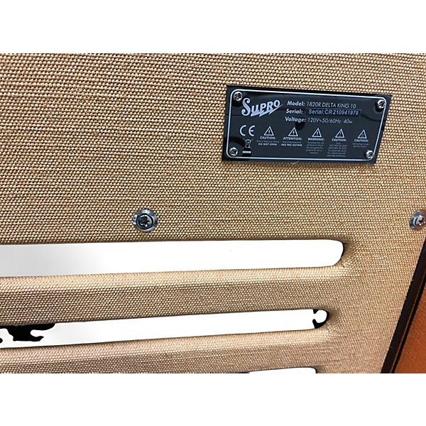 Used Supro 1820R DELTA KING Tube Guitar Combo Amp