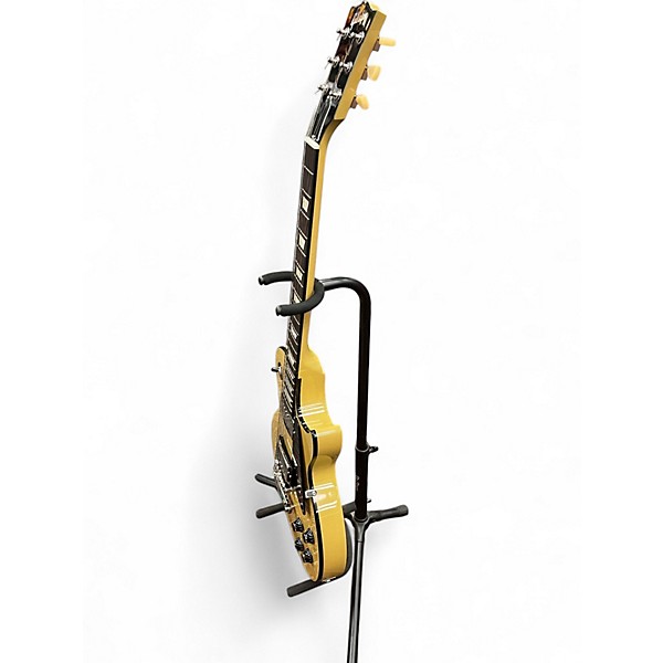 Used Gibson les paul standard 50s neck mahogany top TV Yellow Solid Body Electric Guitar