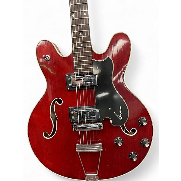 Vintage 1968 Ovation tornado Cherry Hollow Body Electric Guitar