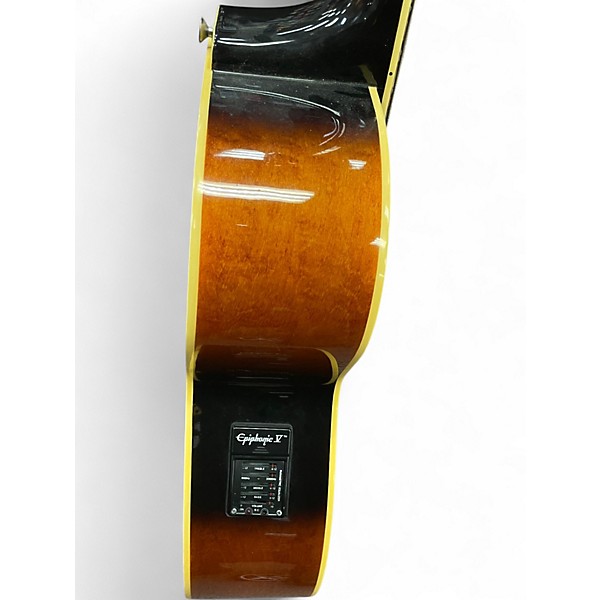 Used Epiphone E-CAPITA 2 Tone Sunburst Acoustic Bass Guitar