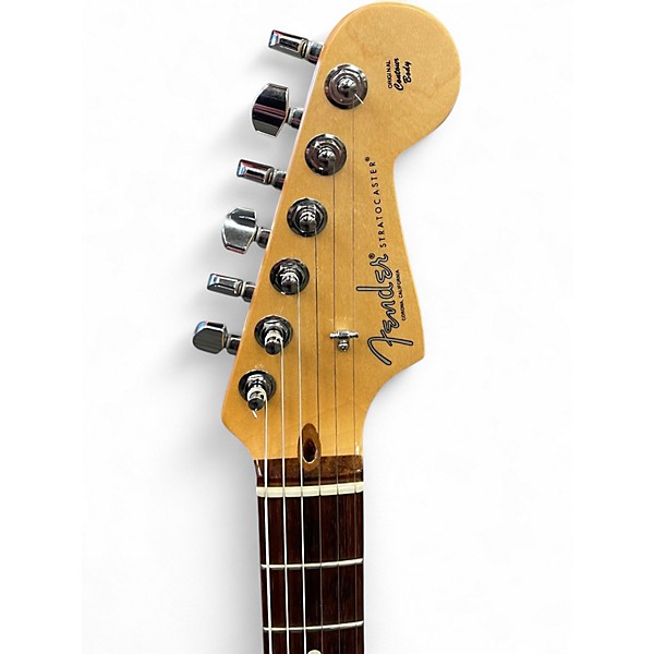 Used Fender American Professional Stratocaster SSS Black Solid Body Electric Guitar