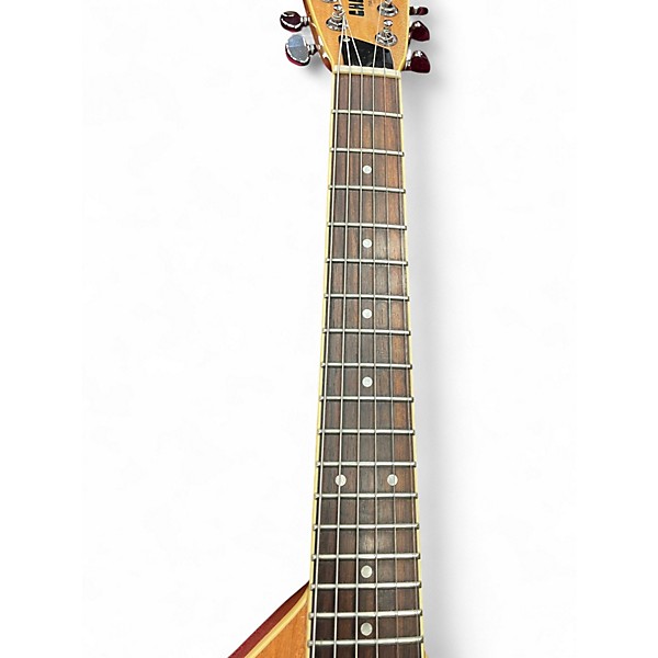 Used Chiquita TRAVEL GUITAR Natural Solid Body Electric Guitar