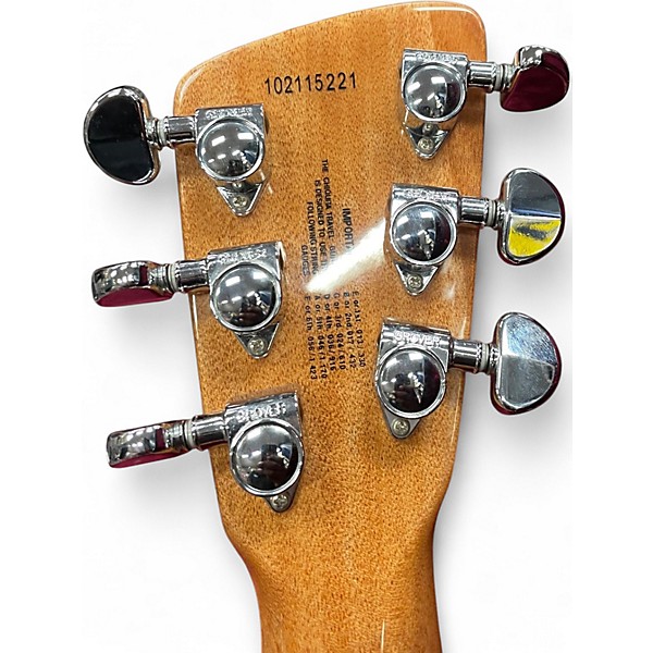 Used Chiquita TRAVEL GUITAR Natural Solid Body Electric Guitar