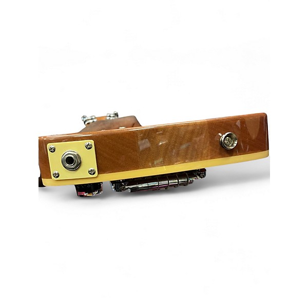 Used Chiquita TRAVEL GUITAR Natural Solid Body Electric Guitar