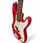 Used Squier Affinity Precision Bass red Electric Bass Guitar