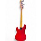 Used Squier Affinity Precision Bass red Electric Bass Guitar
