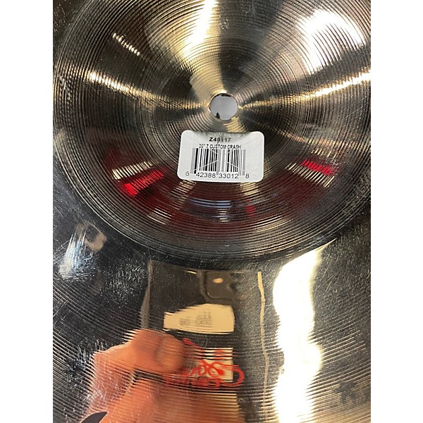 Used Zildjian 20in z custom crash crash Cymbal