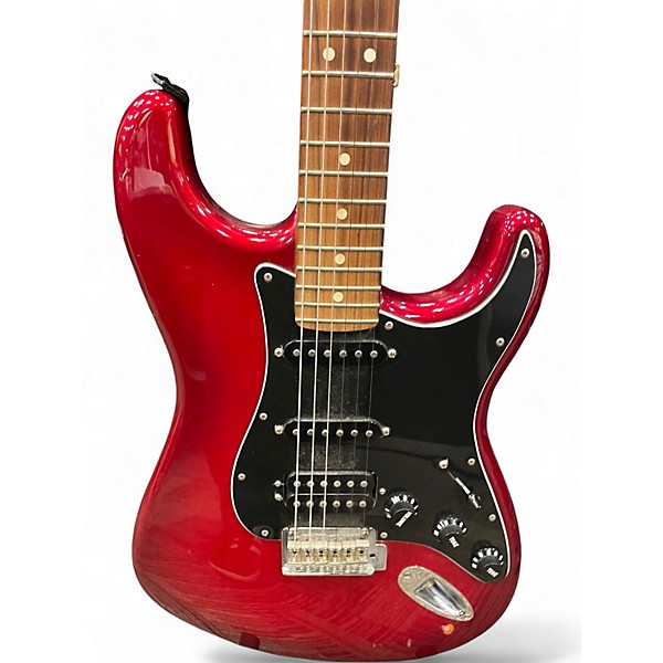 Used Fender SPECIAL EDITION PLAYER STRAT Candy Red Burst Solid Body Electric Guitar