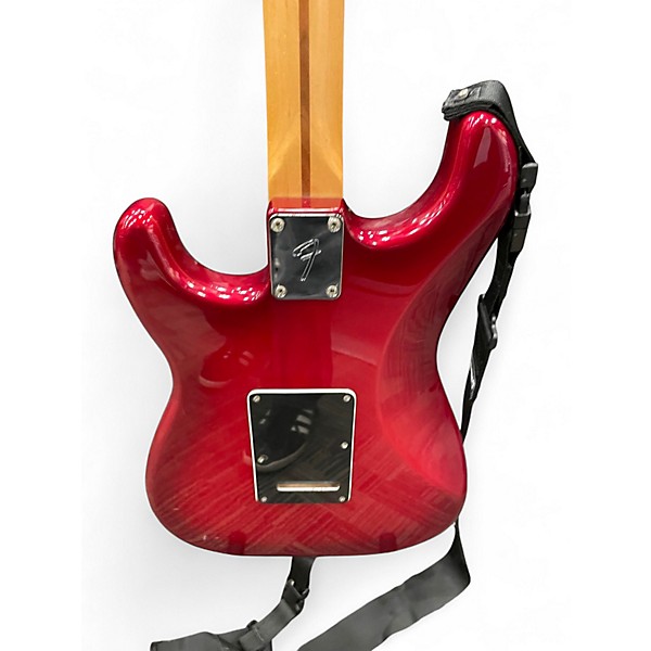Used Fender SPECIAL EDITION PLAYER STRAT Candy Red Burst Solid Body Electric Guitar