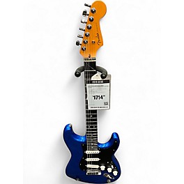 Used Fender AMERICAN ULTRA II STRATOCASTER Blue Solid Body Electric Guitar