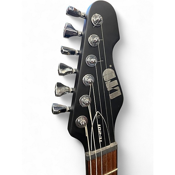 Used ESP LTD TE201 Black Solid Body Electric Guitar