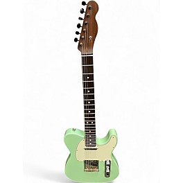 Used Fender Limited Edition Rosewood Neck Telecaster Seafoam Green Solid Body Electric Guitar