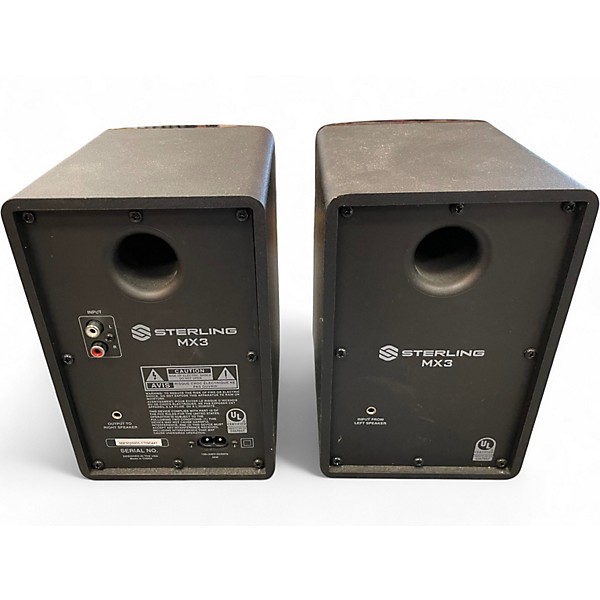 Used Sterling Audio MX3 Pair Powered Monitor