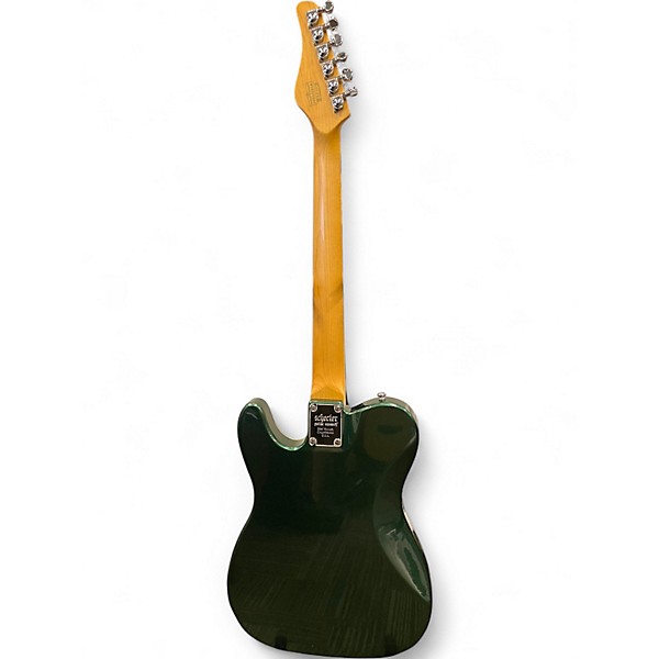 Used 2020 Schecter Guitar Research PT FASTBACK II B Emerald Green Solid Body Electric Guitar