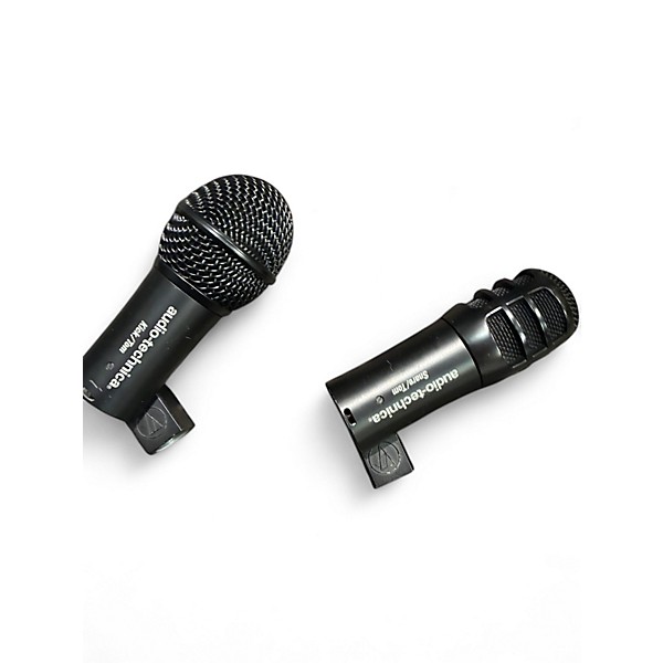 Used Audio-Technica Kick/Tom Snare/Tom Mic Pack Dynamic Microphone