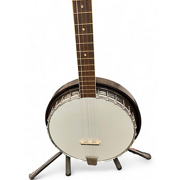 Used Harmony 5 String Closed Back Natural Banjo