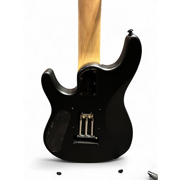 Used Sterling by Music Man JP70 John Petrucci Signature Satin Black Solid Body Electric Guitar