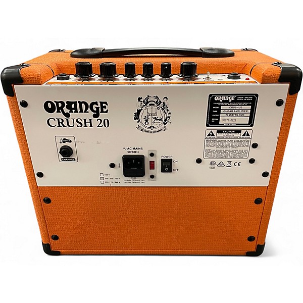 Used Orange Amplifiers Crush 20 20W 1x8 Guitar Combo Amp