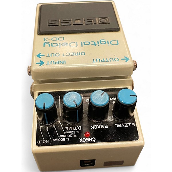 Used BOSS DD3 Digital Delay Effect Pedal