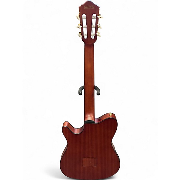 Used Ibanez FRH10N Natural Classical Acoustic Electric Guitar