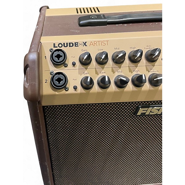 Used Fishman PROLBX600 Loudbox Artist 120W Acoustic Guitar Combo Amp