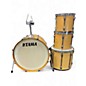 Used TAMA 5 Piece Rockstar GLOSS NATURAL BLONDE Drum Kit thumbnail