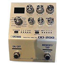 Used BOSS DD200 Digital Delay Effect Pedal