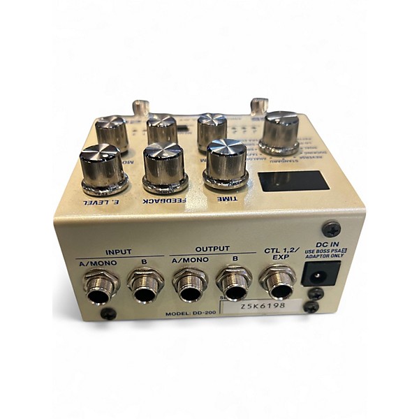 Used BOSS DD200 Digital Delay Effect Pedal
