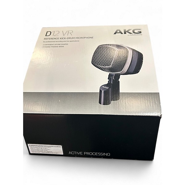 Used AKG D12VR Dynamic Microphone
