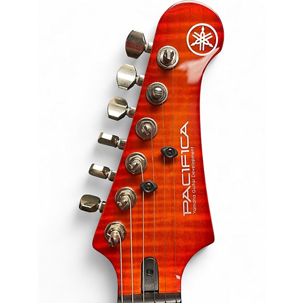 Used Yamaha PACIFICA 611 AMBER BURST Solid Body Electric Guitar