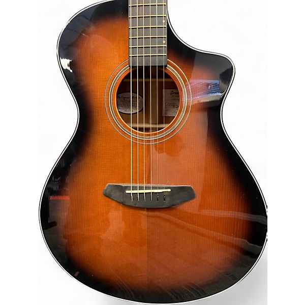 Used Breedlove Oregon Concert CE Bourbon Acoustic Electric Guitar