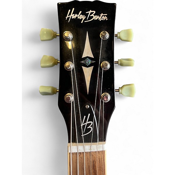 Used Harley Benton SC550 Brown Sunburst Solid Body Electric Guitar