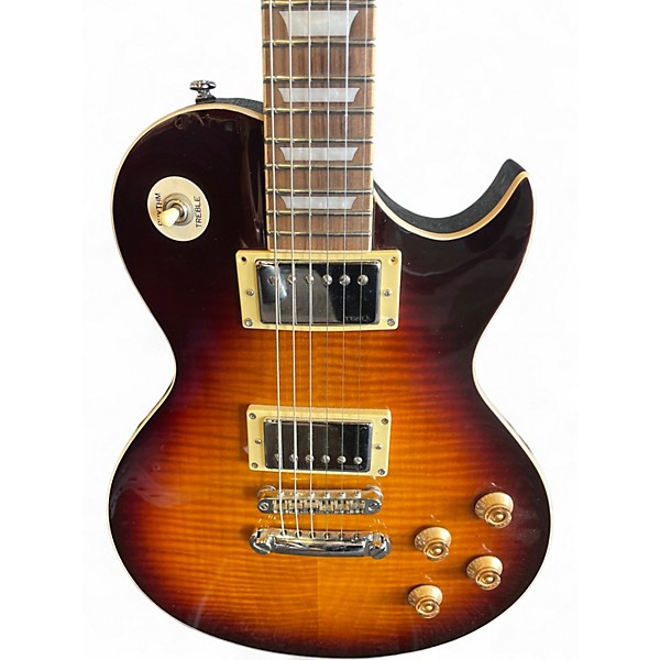 Used Harley Benton SC550 Brown Sunburst Solid Body Electric Guitar