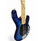 Used Sterling by Music Man Ray34 Blue Burst Electric Bass Guitar