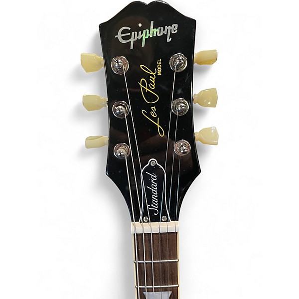 Used Epiphone Les Paul Standard Gold Solid Body Electric Guitar
