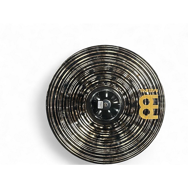 Used MEINL 18in Dark Crash Cymbal