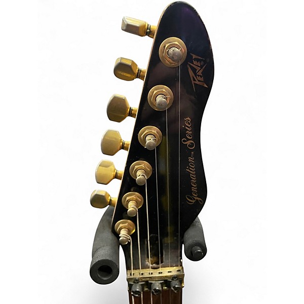 Used Peavey GENERATION SERIES S2 TRANSPARENT BLACK Solid Body Electric Guitar