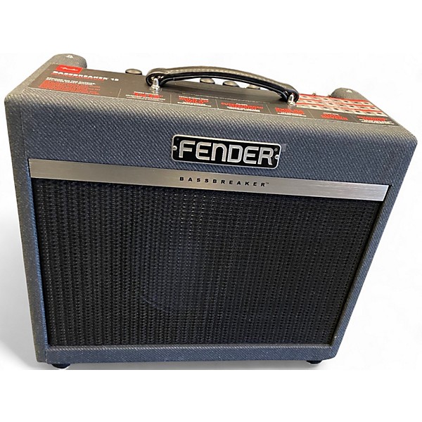 Used Fender Bassbreaker 15W 1x12 Tube Guitar Combo Amp