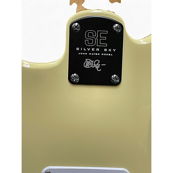 Used PRS Silver Sky John Mayer Signature MOON WHITE Solid Body Electric Guitar