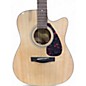 Used Yamaha FX335C Natural Acoustic Electric Guitar