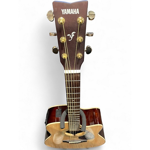 Used Yamaha FX335C Natural Acoustic Electric Guitar