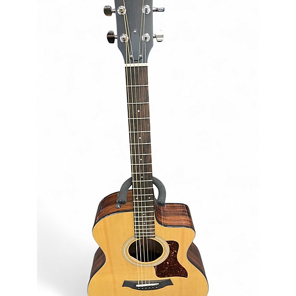 Used Taylor 214CE Natural Acoustic Electric Guitar