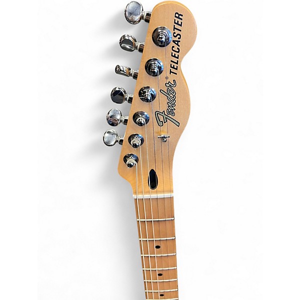 Used Fender Deluxe Nashville Telecaster White Blonde Solid Body Electric Guitar